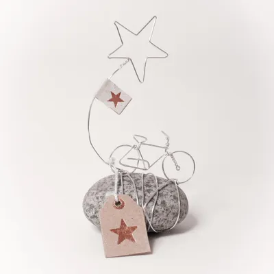 Produktbild von Mini Steingeschichten "Fahrrad"
