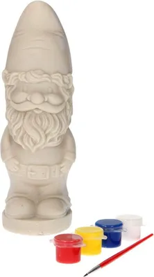 Produktbild von Bemal deine eigene Gartenzwerge Bastelaktivität für Kinder