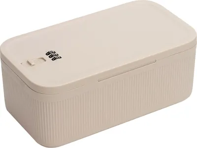 Produktbild von Abschließbare Aufbewahrungsbox, großes Fassungsvermögen, einfach einzurichten, Mehrzweck-Mini-Aufbewahrungsbox für Pillendosen mit Passwort