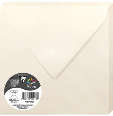 Immagine prodotto di Buste madreperla avorio 165x165 mm - 50043C