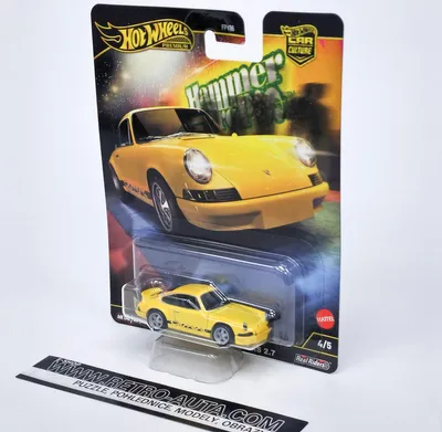 Immagine prodotto di Hot Wheels Premium Car Culture Hammer Drop Hrw07 Porsche 911 Carrera Rs