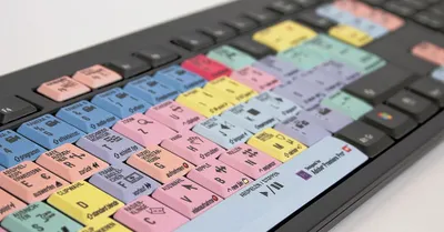 Produktbild von LogicKeyboard Adobe Premiere Pro CC DE (PC/Nero)