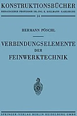 Obrázok produktu pre Verbindungselemente der Feinwerktechnik