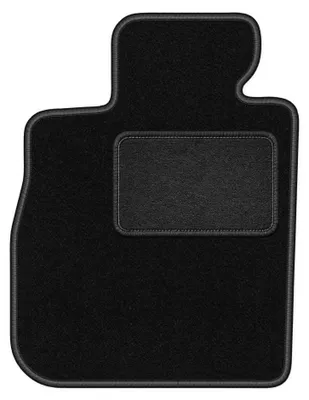 Productafbeelding van Velours bestuurdersmat voor BMW 8 G16 2019-2022 (coupé) – zwart, op maat – Wielganizator LUX