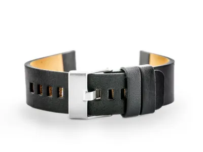 Immagine prodotto di Cintura in pelle per l'orologio W58 - Nero - 20 mm