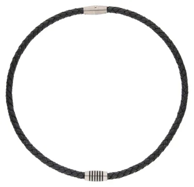 Produktbild von Boccia Leder Collier mit Titanverschluss 0843-0350