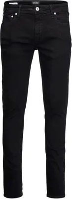 Produktbild von Jack & Jones 12109952, Schwarz, Jeans, Baumwolle, Elasthan, Nicht bleichen, Natürliche Trocknung, Nicht chemisch reinigen