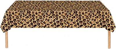 Image de Nappe léopard, 108 x 180 cm - Décoration pour fêtes