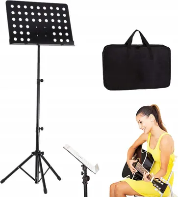 Produktbild von Staccato Notenständer Klappbar mit Tasche Höhenverstellbar für Musiker