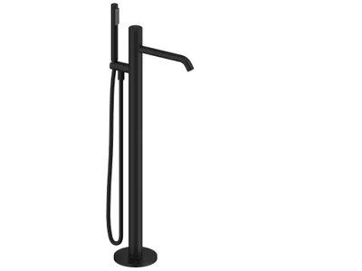 Produktbild von SANYCCES LOOP K Einhand-Stand-Badewannenbatterie, schwarz matt