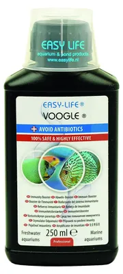 Produktbild von Krankheitsprophylaxe Easy Life Voogle 250 ml, Fischkrankheiten verhindern ohne Antibiotika, stärkt das Immunsystem, Abwe