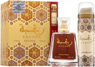 Zdjęcie produktu dla Lattafa Raghba 100Ml Woda Perfumowana + Deo 50Ml  Unisex Damskie Męskie