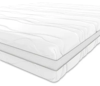 Immagine prodotto di Materasso in memory foam con 7 zone, rigidità media (H3), dimensioni 90 x 190 x 20 cm