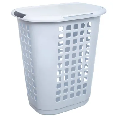 Produktbild von 5 five simply smart - Plastik wäschekorb 63l "hugger" weiß