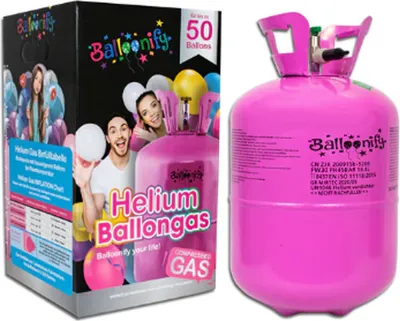 Zdjęcie produktu dla Balloonify® pojemnik z helem do balonów na 50 balonów