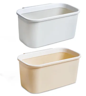Immagine prodotto di Omgoods - Set di 2 cestini sospesi per cucina e bagno