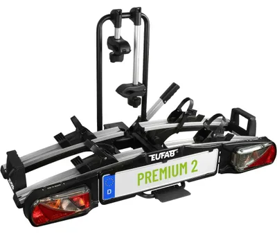 Produktbild von EUFAB 11521 Fahrradträger PREMIUM 2, E-Bike geeignet, komplett vormontiert, Dieb