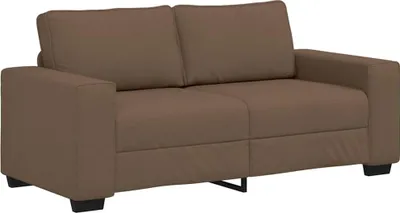 Produktbild von 2-Sitzer-Sofa Braun 180x77x82 cm Stoff