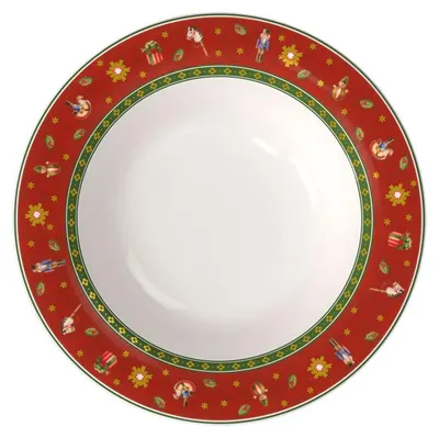 Obrázek produktu pro Villeroy & Boch, sada 4 talířů na polévku z kolekce Toy's Delight, červená
