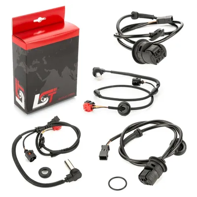 Produktbild von 4x ABS Sensor Drehzahlmesser Set vorne hinten für SKODA SUPERB 3U VW PASSAT 3B