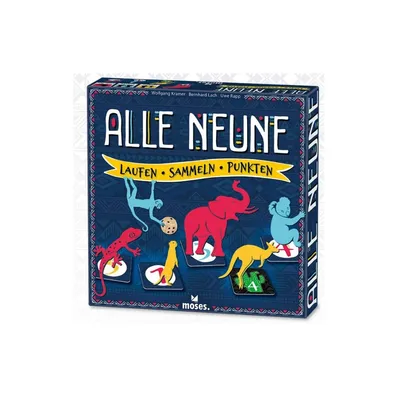 Zdjęcie produktu dla MOS90369 - Alle Neune, gra planszowa, 2-5 graczy, wiek 8+ (edycja DE)