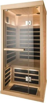 Produktbild von Tylö Infrarotkabine Tylösand T-810, 913x913x1938 mm, 1 Person, geringe EMS/EF, sofort einsatzbereit