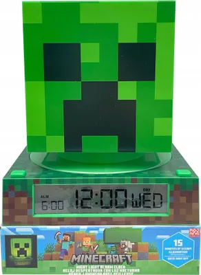 Obrázek produktu pro 3D lampa s Minecraft budíkem