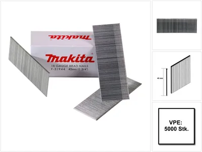 Zdjęcie produktu dla Makita Stauchkopfnagel 1.2 x 45m F-31944 5000 szt.