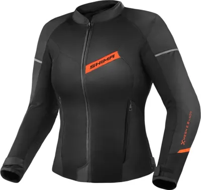 Produktbild von SHIMA X-Mesh 2.0 Damen Motorrad Textiljacke, schwarz/rot, S