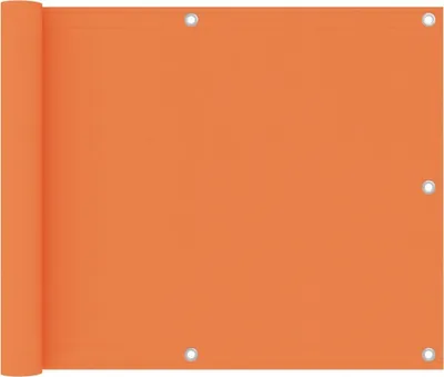 Produktbild von Balkon-Sichtschutz Orange 75x500 cm Oxford-Gewebe