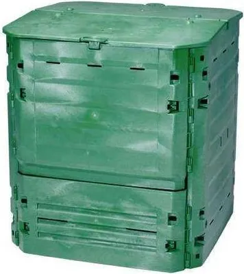 Image de KIT composteur thermo-king vert + grille de fond - 900L