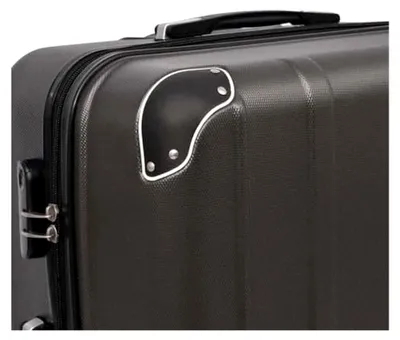 Produktbild von Vierteiliges Trolley-Set in Anthrazit mit ABS-Hartschale und TSA-Schloss