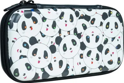 Produktbild von NACON Panda, Hartschalenkoffer, Nintendo, Mehrfarbig, Nintendo Switch, Nintendo Switch Lite, Nintendo Switch OLED, Kratzresistent, Schockresistent, Tragetasche