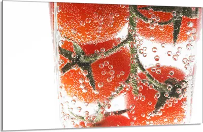 Image de Plaque de recouvrement pour cuisinière 80x52cm en 1 partie Couverture de la plaque vitrocéramique, Tomates rouges