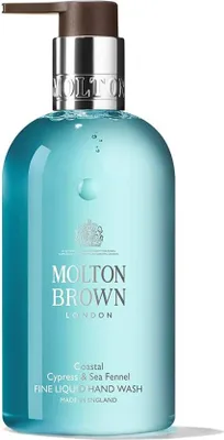 Zdjęcie produktu dla Molton Brown Coastal Cypress & Sea Fennel Delikatne mydło w płynie do mycia rąk 300 ml Mydło w płynie 1 szt