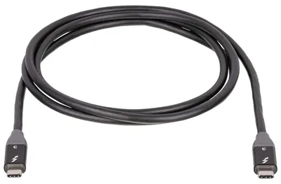 Produktbild von Akyga AK-USB-34, 1,5 m, USB C, USB C, Thunderbolt 3, Schwarz