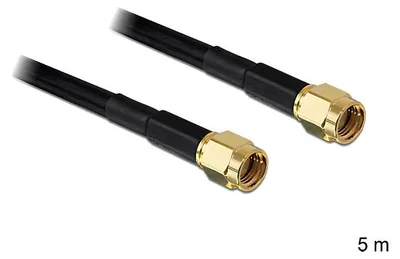 Immagine prodotto di DELOCK HF RP-SMA Stecker > RP-SMA Stecker 5m LMR195 low loss