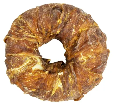 Obrázok produktu pre HABA, žuvacia hračka pre psov s príchuťou kuracieho mäsa, priemer 7 cm, ideálna na starostlivosť o zuby