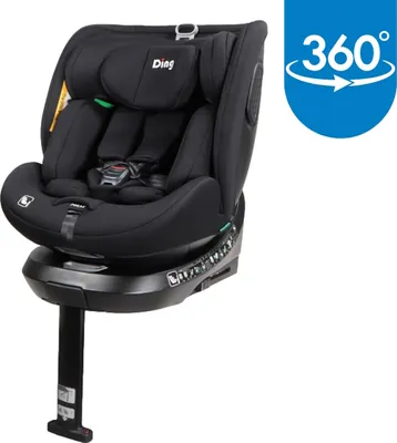 Produktbild von Ding Kai i-Size Autostoel Schwarz 40-150 cm 360° DI-926771