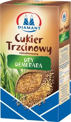 Zdjęcie produktu dla Cukier trzcinowy Diamant 0,5 kg