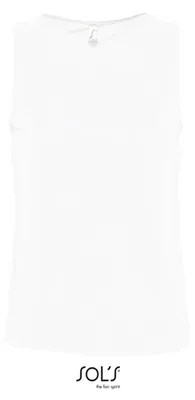Image de SOLs 11465 | Débardeur homme T-Shirt Justin - Couleur : Blanc - Taille : S