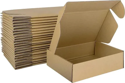 Imagen del producto de Cajas de cartón plegables, 25 unidades, 178x127x51 mm, embalajes de cartón resistentes para regalos