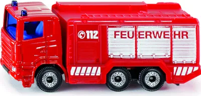 Produktbild von Siku Tanklöschfahrzeug FEUERWEHR Spielzeugauto rot; 1034