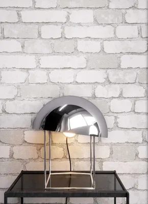 Produktbild von NEWROOM Tapete Weiß Vliestapete Mauer - Ziegelstein Modern Modern Array Stein Backstein Loft Mauerwerk