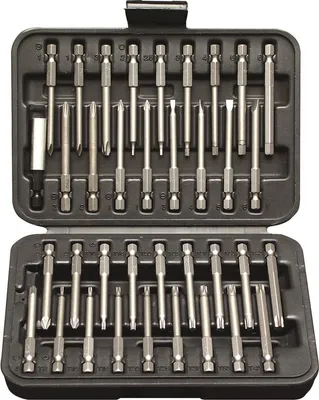 Produktbild von Projahn Bit-Box 36-teilig, 6,3 / 1/4", für Elektroschrauber, Länge 75mm, Bit-Set