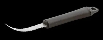 Produktbild von Utensili Cucina Paderno Grapefruitmesser Edelstahl/PP schwarz 48280-47