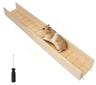 Image de Rampe en bois pour petits rongeurs - Escalier pour cobayes et hamsters