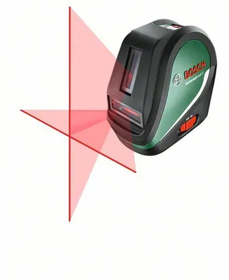 Image de Laser lignes croisées UniversalLevel 3 Plage de travail 10m G.0,54kg m.Batt. avec poche