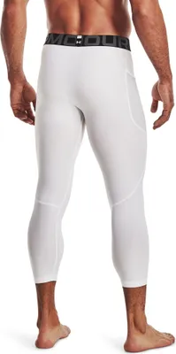 Produktbild von UNDER ARMOUR HeatGear Armour 3/4 Leggings Herren 100 - white/black XL