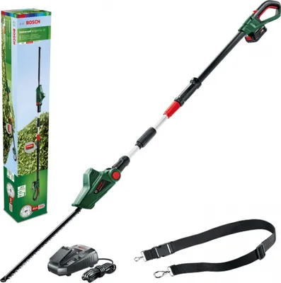 Produktbild von Akumulátorové teleskopické nožnice na živý plot Bosch UniversalHedgePole 18 (1 akumulátor, 2,5 Ah, 18 V systém, v krabici)